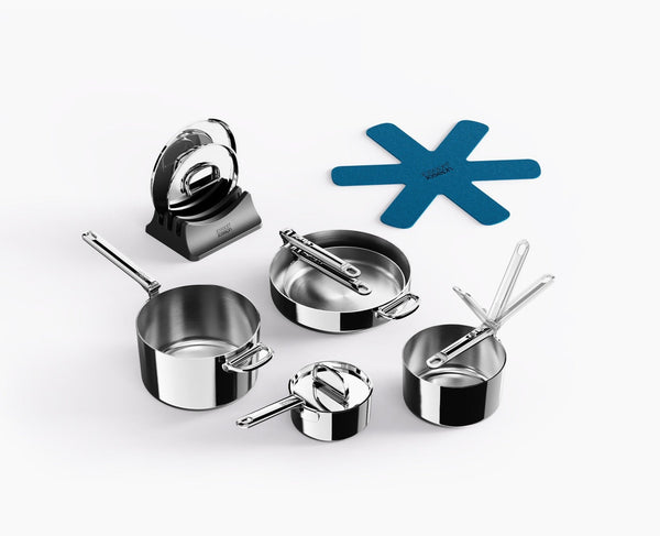 Conjunto de Panelas Inox 5 Peças - kindersbr
