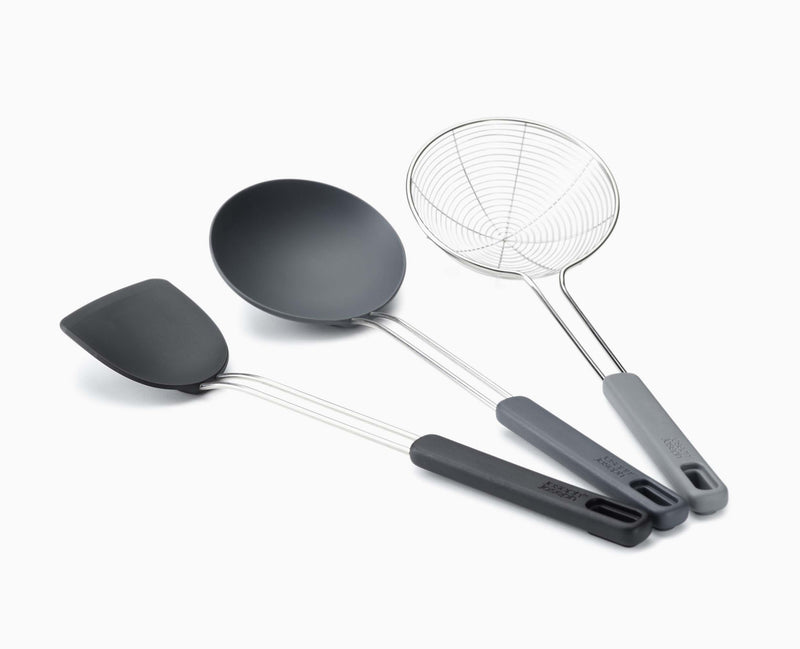 Wok Cerâmico Antiaderente Azul 32cm com Cabo Dobrável Space
