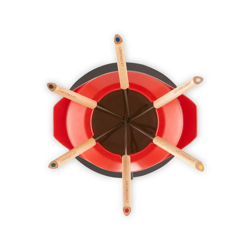 Fondue Gourmand Ferro Fundido Vermelho Le Creuset - kindersbr