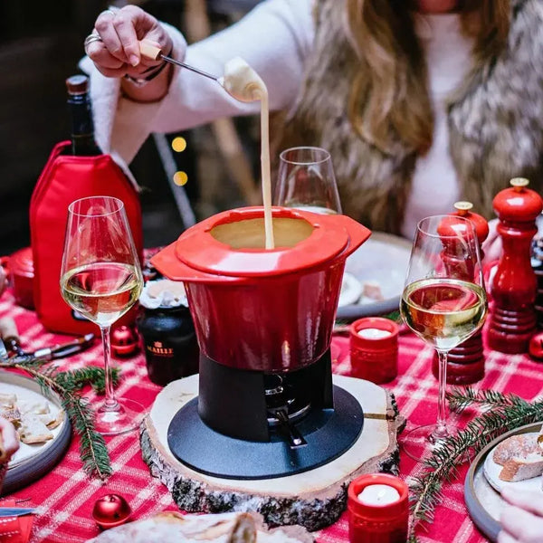 Fondue Gourmand Ferro Fundido Vermelho Le Creuset - kindersbr