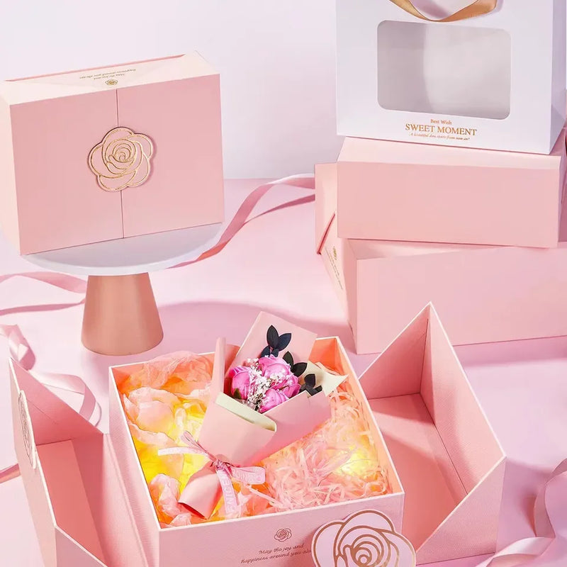 Luxury  – Caixa Rígida com Tampa Magnética