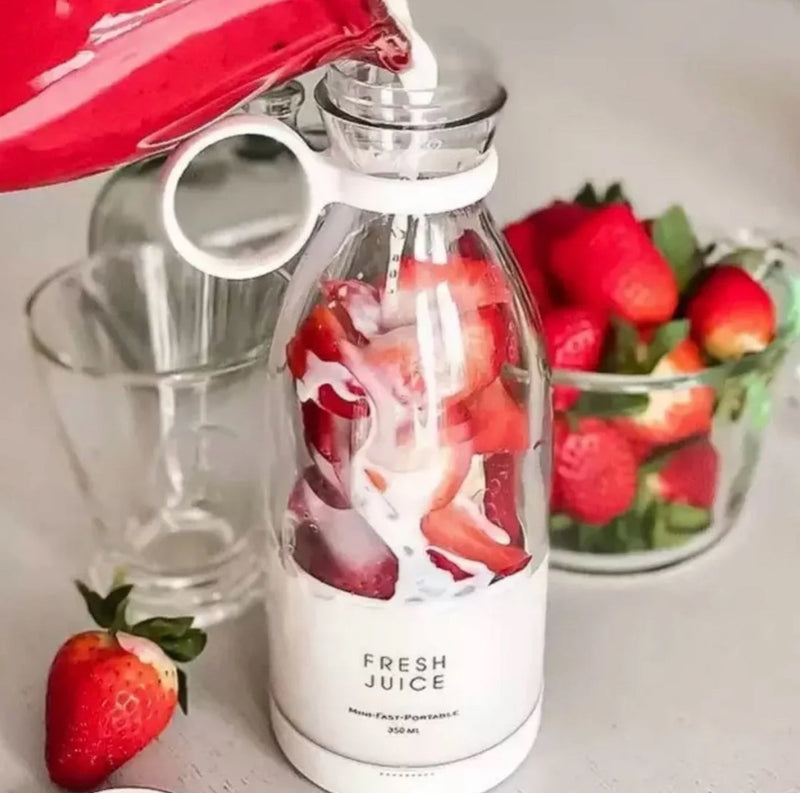 JuiceIt™ – O Liquidificador Portátil Que Vai com Você!