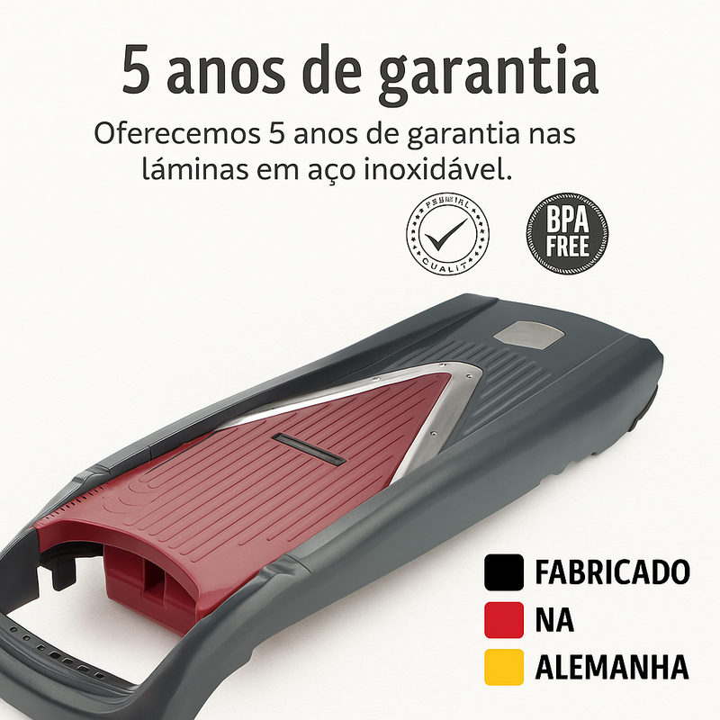 Börner V5 PowerLine – Cortador de Legumes | Kit Base com 4 Peças