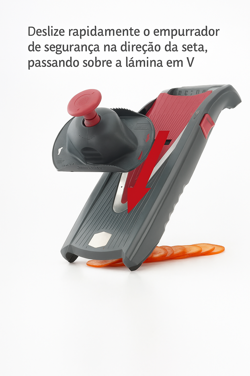 Börner V5 PowerLine – Cortador de Legumes | Kit Base com 4 Peças