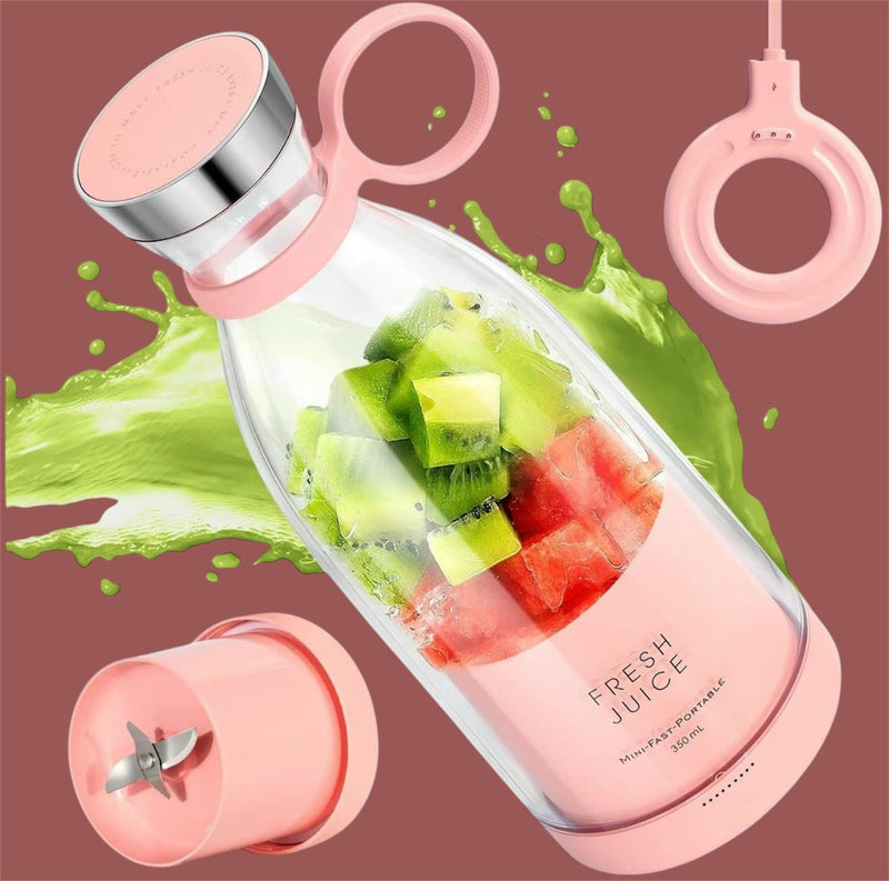 JuiceIt™ – O Liquidificador Portátil Que Vai com Você!