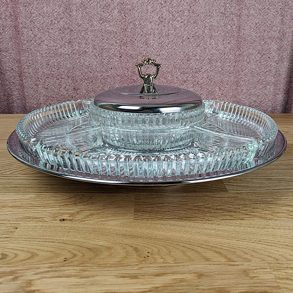 🍸 Kromex "Holiday" Lazy Susan