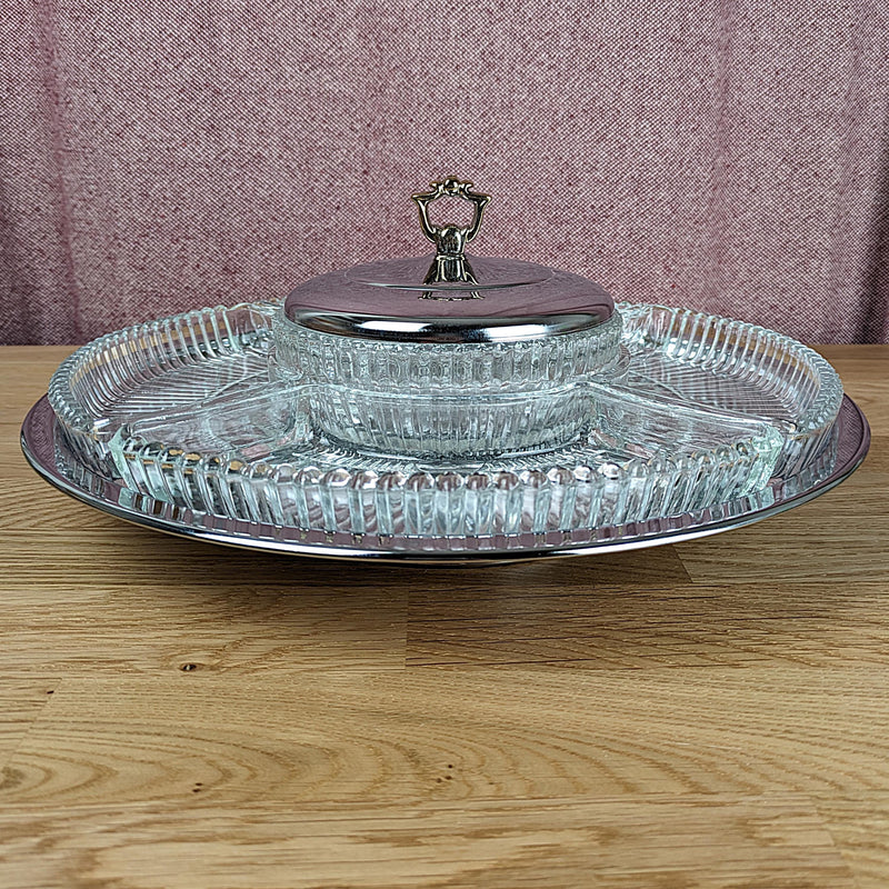 🍸 Kromex "Holiday" Lazy Susan