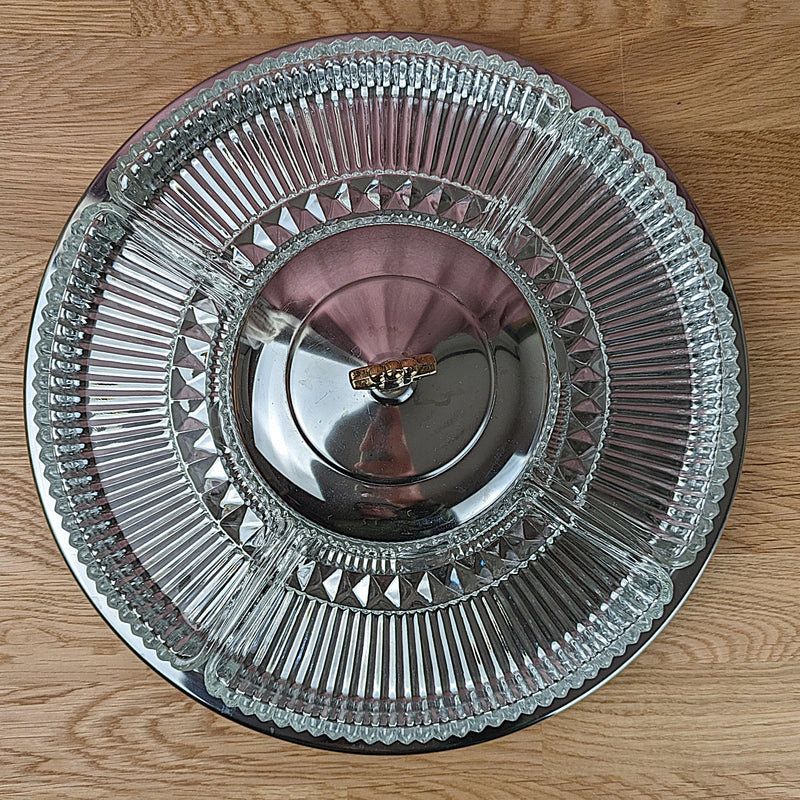 🍸 Kromex "Holiday" Lazy Susan